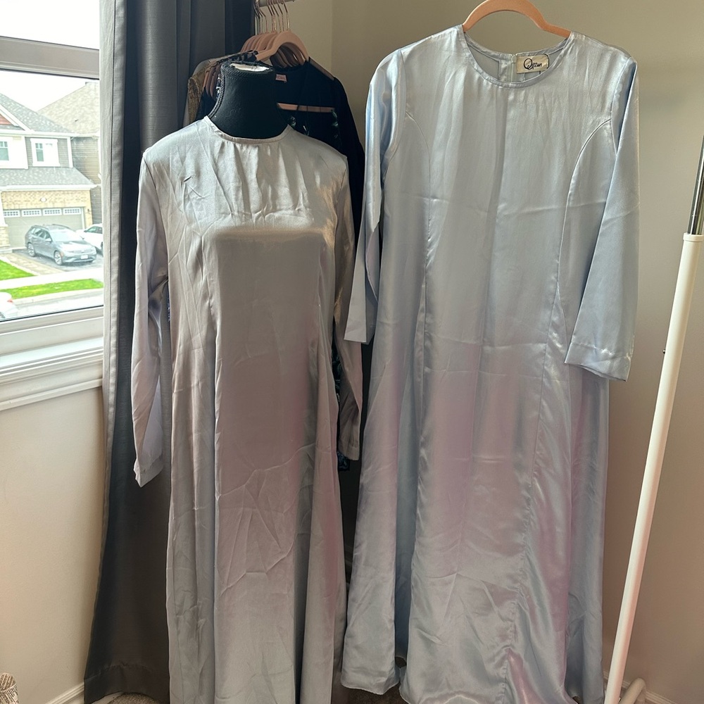 COPY - Elegant Silver Long Dresses